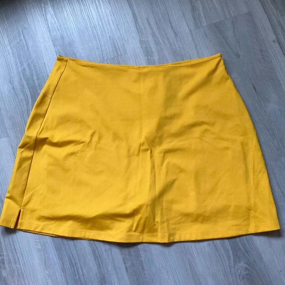 girlfriend collective Yellow Skort